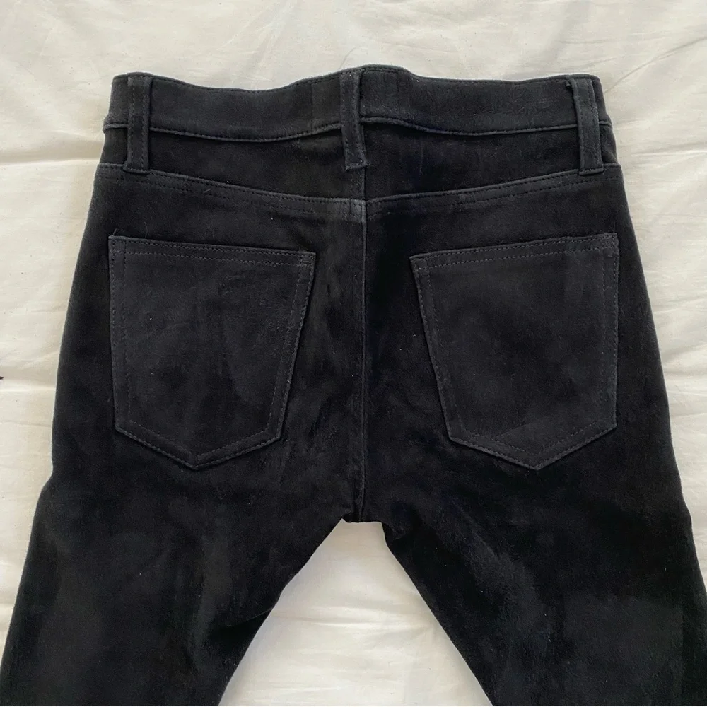 CURRENT/ELLIOTT The Silverlake Zip Suede Skinny Jeans Size 24 LIKE NEW - Picture 6 of 10